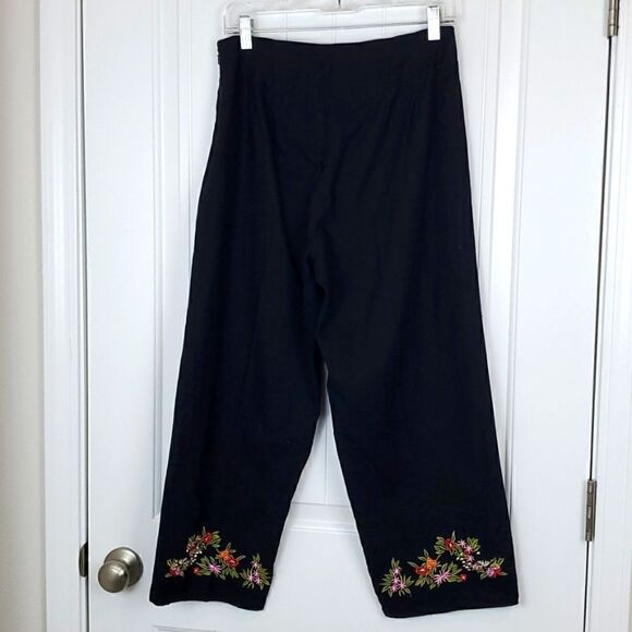 Premier International for Ladies, Linen Embroidered Pant, Size Medium (10-12) - Picture 3 of 9